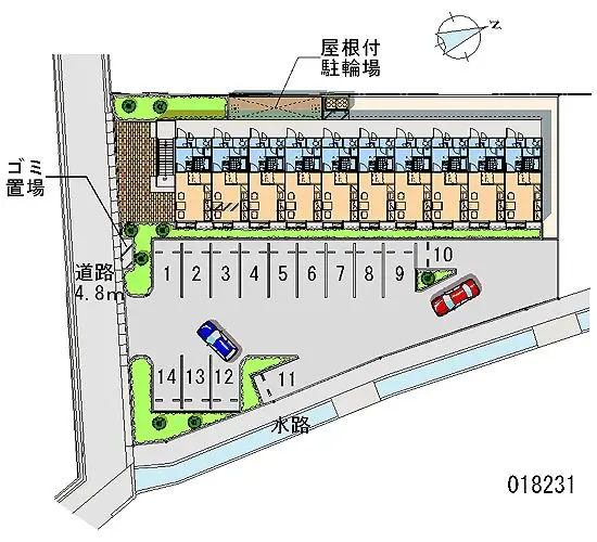 ★手数料０円★姫路市実法寺　月極駐車場（LP）